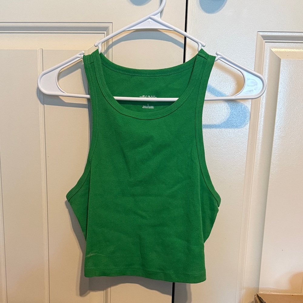 Wild Fable Vibrant Green Tank Top
